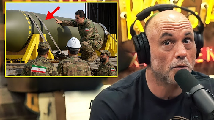 Trump was right.. Iran Didn't Scare Me Until I Saw This | Joe Rogan