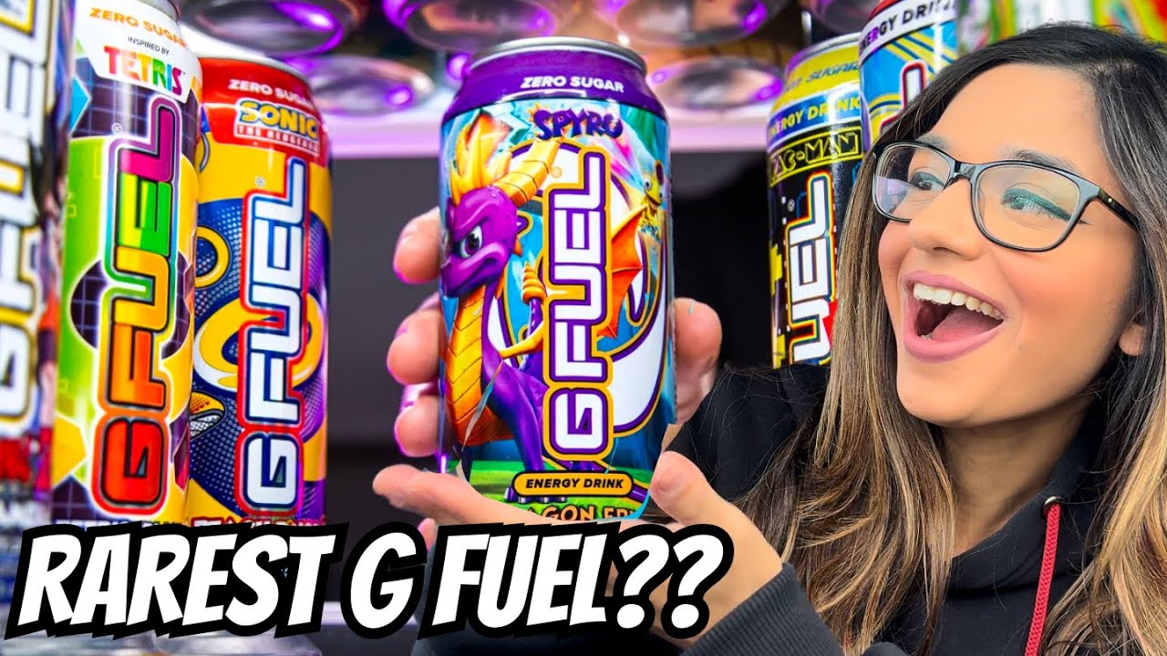 THE WORLD'S RAREST G FUEL REVIEW *SPIDERMAN, TETRIS, SPYRO* - YouTube