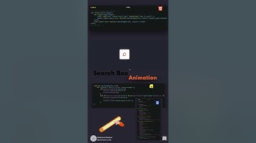 Search Bar Animation w CSS ✨
