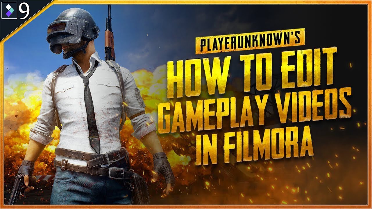 FILMORA 9 | HOW TO | EDIT GAMING VIDEOS FOR YOUTUBE | GAMEPLAY EDITING ...
