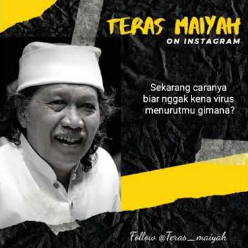 Status wa Virus Corona dan Wudhu - Cak Nun