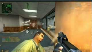 Counter-Strike Source public P90 rush