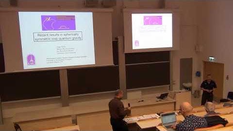 Jorge Pullin - Recent results in spherically symmetric loop quantum gravity