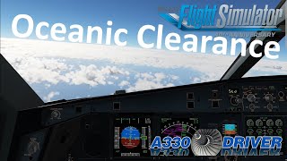 How to REQUEST AN OCEANIC CLEARANCE | Real Airline Pilot