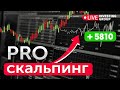 PRO скальпинг. Торговля в прямом эфире. Обзор рынка. Мосбиржа и Binance | Live Investing