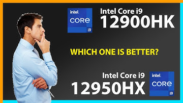 INTEL Core i9 12900HK vs INTEL Core i9 12950HX Technical Comparison