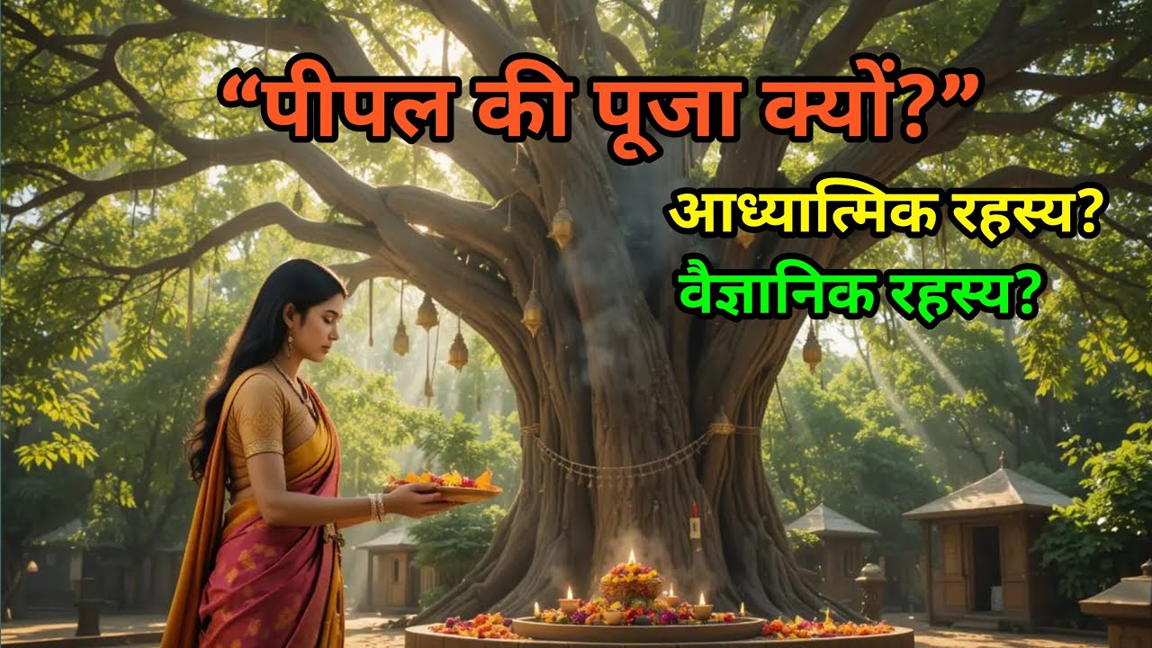 “पीपल के पेड़ की पूजा क्यों करते हैं?Scientific & Spiritual Secrets of Peepal Tree|Saturday Special”