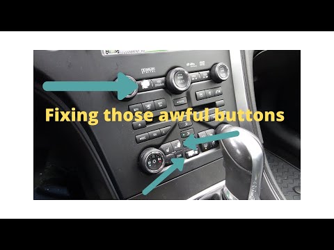 Saab 9-5 Button Repair