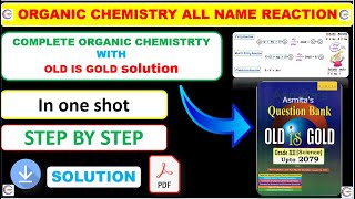Name Reactions And All Important Reactions Of Organic Chemistry| NEB Board Exam|