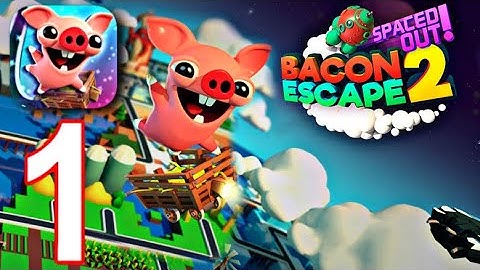 Bacon Escape 2 Mobile - Gameplay walkthrough Part 1 (levels 1-5) Tutorial (iOS - Android)