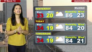 Weather in mumbai - 07 march 2013