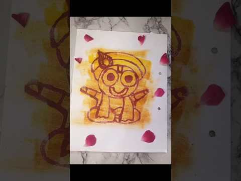 #bestoutofwastecraftidea #painting #jagannathpainting
