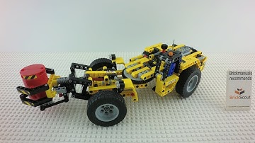 42049 LEGO® Technic Model A Mine Loader Speed Build Review 4k by Brickmanuals