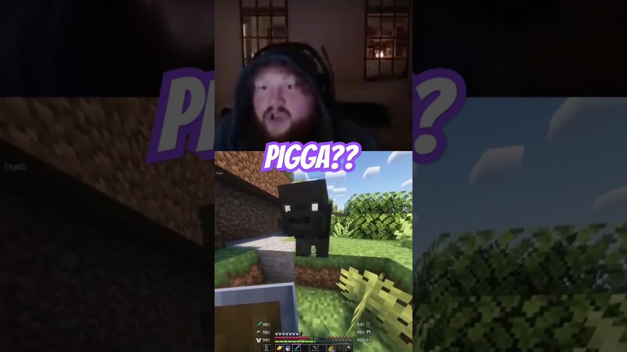 ► CaseOh Meets A SPECIAL PIG In Minecraft 🐷🤯 (Chat Goes WILD 💀) 