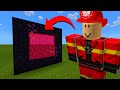 How To Make A Portal To The Firefighter Dimension in Minecraft!