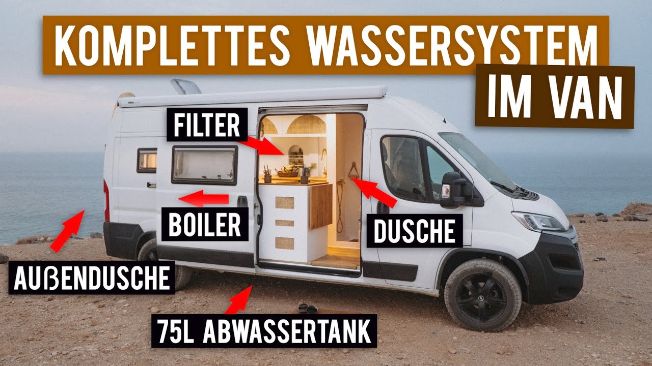 Fließend Wasser im VAN ∙ Schritt für Schritt Anleitung ∙ DIY Campervan  Selbstausbau #25 