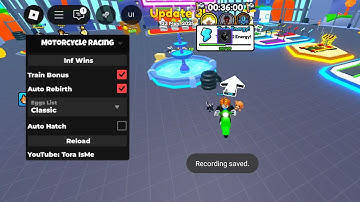 *BEST* Roblox Motorcycle Racing Script | TRAIN BONUS | AUTO REBIRTH | AUTO HATCH | Pastebin