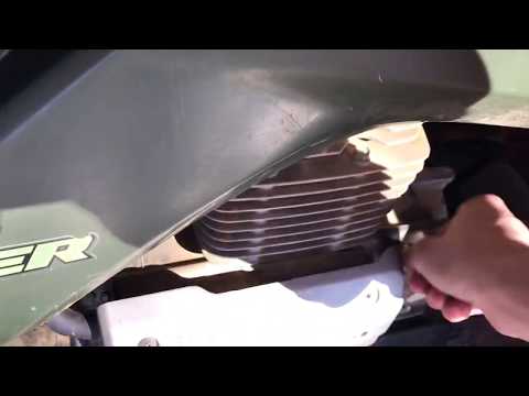 how-to-change-the-oil-on-a-2004-honda-rancher-350-4x4