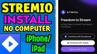 Stremio Download Guide [iPhone/iPad] No Computer Install Tutorial ✅ Get The Best iOS Streaming App screenshot 4
