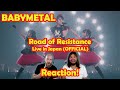 Musicians react to hearing road of resistance  live in japan official