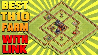 NEW BEST TH10 Base 2020 with COPY LINK | Town hall 10 Farming / Hybrid base 2020 - Clash Of Clans screenshot 5