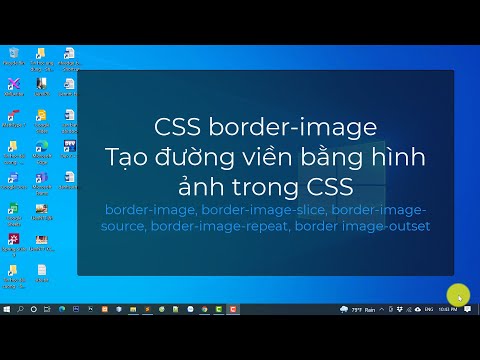 CSS border-image - Tạo đường viền bằng hình ảnh trong CSS