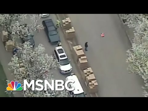 Hundreds Of Cars Line Up For Emergency Supplies From Pittsburgh Food Bank | Katy Tur | MSNBC