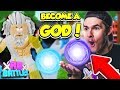 BECOME THE ULTIMATE GOD IN GOD SIMULATOR TO WIN 11,000 ROBUX! (Roblox Battles)