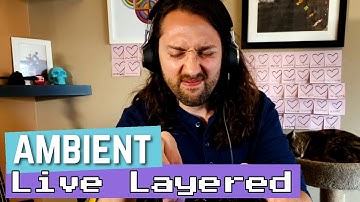 Live Ambient Drone Guitar Looping - Relaxing and Moody E-Bow Guitar Loops