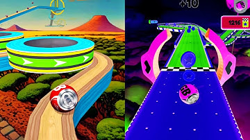 Reverse Night Speedrun vs Normal – Going Balls CRAZY Run! Android/iOS #Gaming #Ball