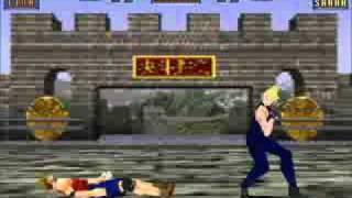 Virtua Fighter 2 - Sarah vs Lion