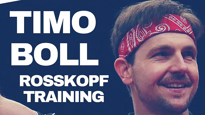 TIMO BOLL and COACH ROSSKOPF Training - Rare Private Record