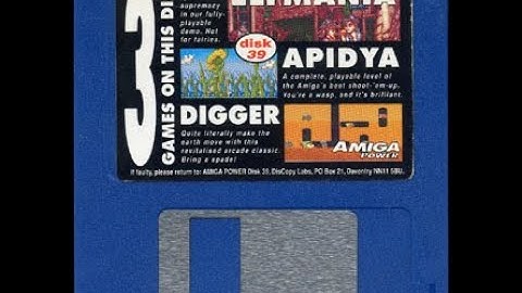 Amiga Floppy Disk Loader Amiga Power Magazine Amiga Power Disk 39a JUL 1994