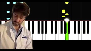 « Reflet » - Khamzat Bekov - Right Hand - Slow Easy Piano Tutorial Resimi
