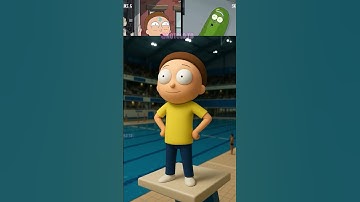Morty x Pickle Rick - Olympic Swimming Competition Meme 2 !!! 🏊🏊🏊