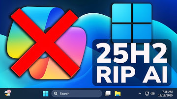Windows 11 25H2: Remove AI Completely (Copilot, Recall, AI Actions and more)
