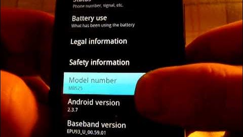 Cyanogen Mod 7.1 (Android 2.3.7) on the Motorola Defy