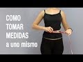 COMO TOMAR MEDIDAS  del cuerpo a uno mismo - tutorial hakamaCOSPLAY