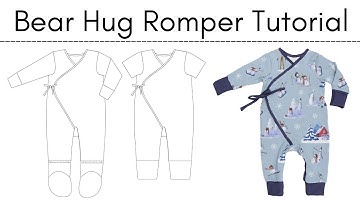 Bear Hug Wrap Romper Video Tutorial