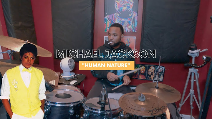 Human Nature Drums version - Drums performance video thumbnail