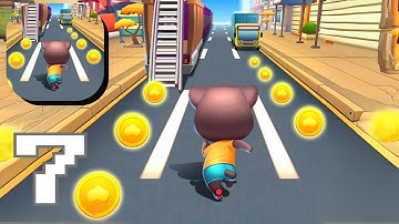 Cat Runner - Gameplay Walkthrough Tutorial Part 7 All Levels Mobile Game (Android, iOs) NEW UPDATE