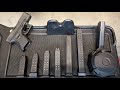 Glock 26 with various magazine options 9mm