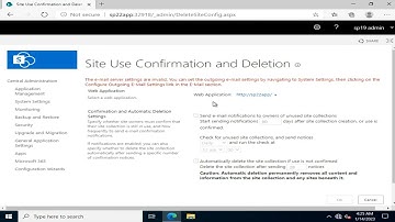 How to delete SharePoint unused self service sites | Learn Microsoft Sharepoint @hltf_tech