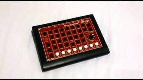 Drumcomputer MFB 522 etude 1 20120802