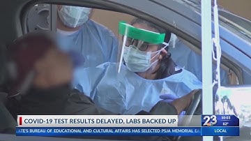 COVID-19 test results delay, labs backed up
