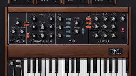 Minimoog finally ! 