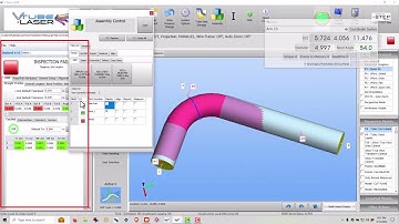 VTube-LASER - How to Measure One Bend In a Multibend Tube