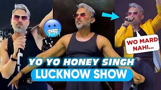 Yo Yo Honey Singh Lucknow Concert Live Show Full Video Crazy Performance Chillgum Millionaire