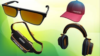 [EVENT] HOW TO GET ALL ITEMS IN MCLAREN EVENT ON ROBLOX! *8 ITEMS, 3 SHIRTS AND 2 BUNDLES* [ROBLOX]