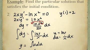6.3 Separation of Variables (part 1)